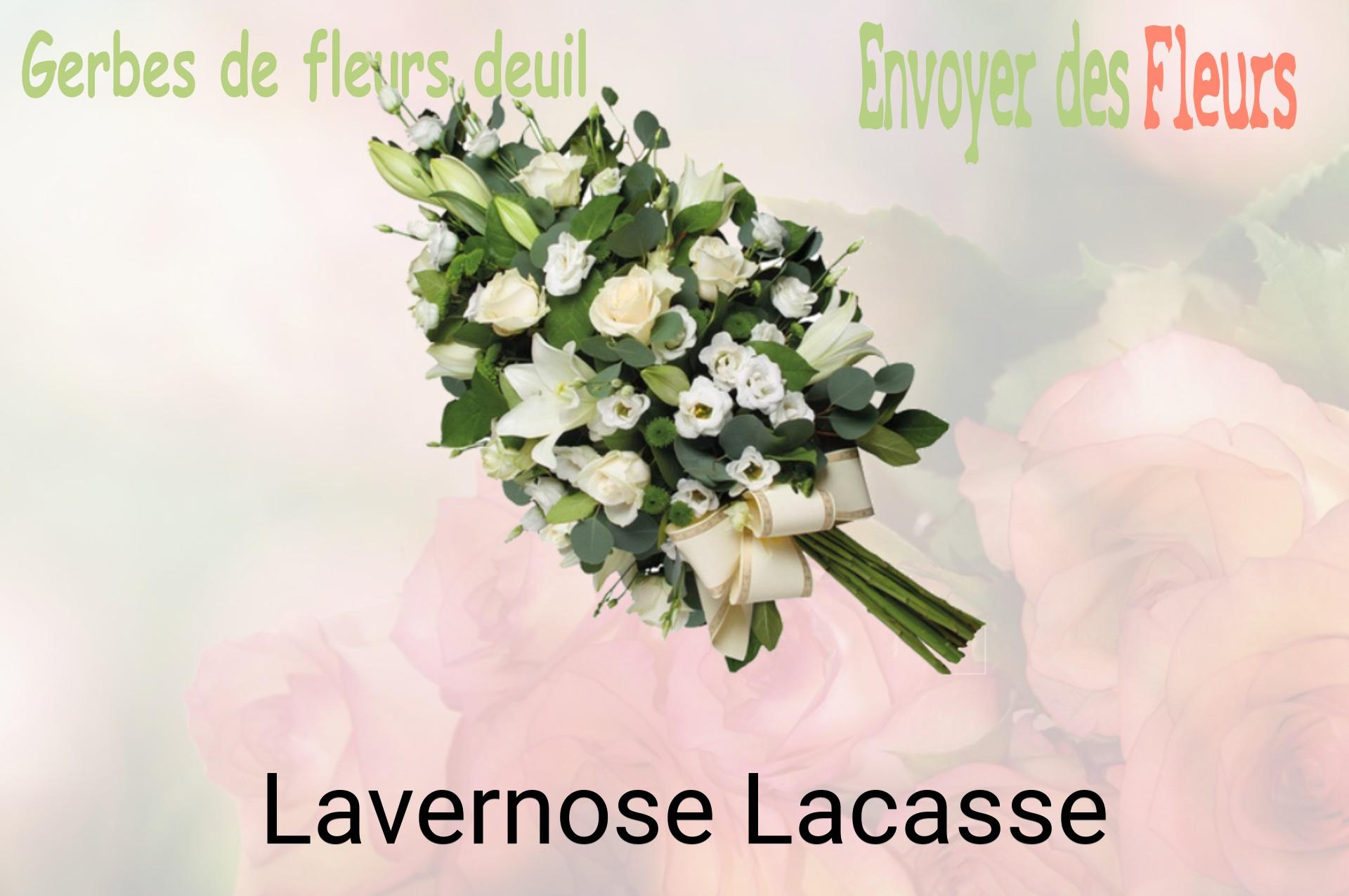 Gerbe de fleurs de deuil livrée à Lavernose-Lacasse