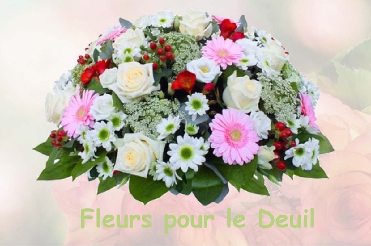 fleurs deuil LAVERNOSE-LACASSE